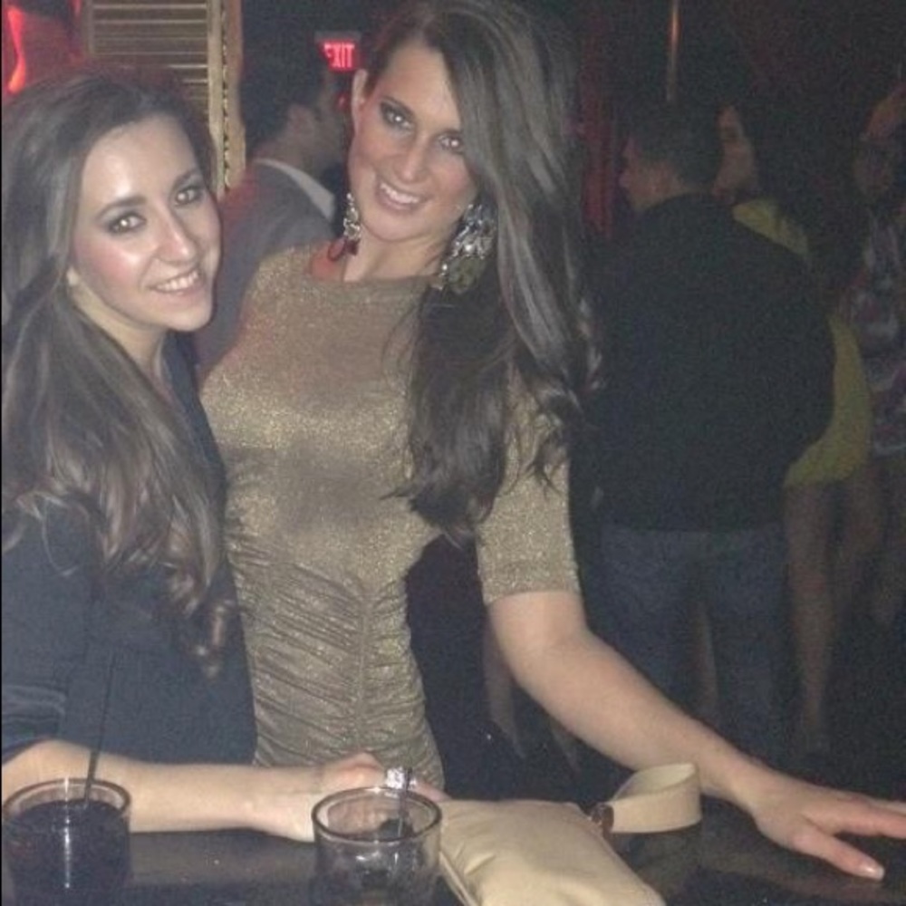 Gold ruched backless mini dress/club dress- small